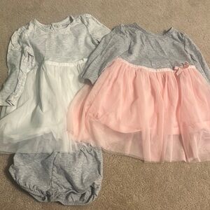 Set of 2 Carters Dresses 18 months